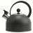 [Stainless Steel Tea Kettle] Stainless Steel Tea Kettle with Black Spotted Design - 2.5L, Perfect for Home, Kitchen, Coffee Shops, and Afternoon Tea - Compatible with All Stoves, Ideal for Brewing Tea, Milk, and Coffee