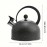 [Stainless Steel Tea Kettle] Stainless Steel Tea Kettle with Black Spotted Design - 2.5L, Perfect for Home, Kitchen, Coffee Shops, and Afternoon Tea - Compatible with All Stoves, Ideal for Brewing Tea, Milk, and Coffee