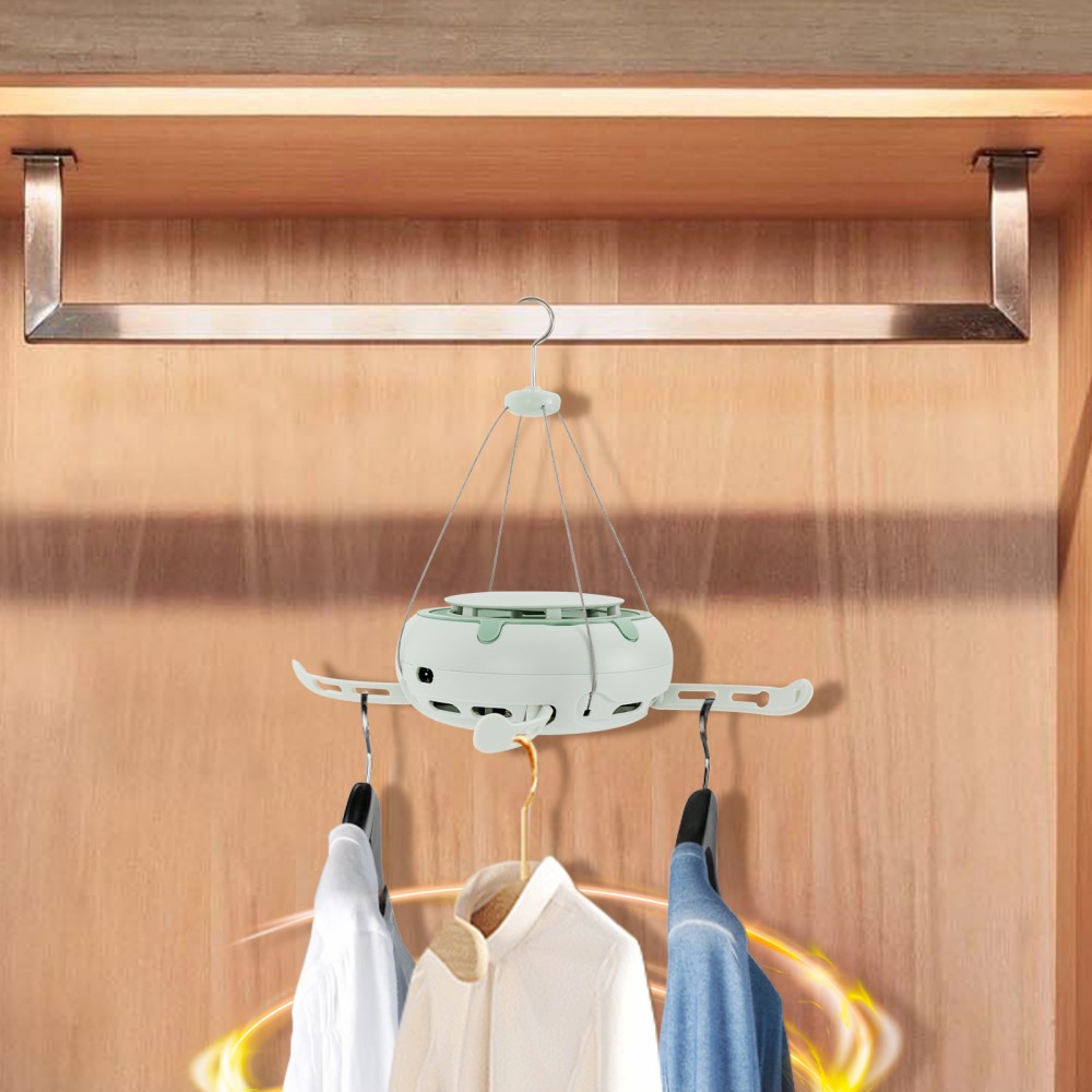 Portable Electric Clothes Dryer with Timer - Heavy-Duty Compact Laundry dryer, Foldable Space-Saving Design, Overload Protection, for Apartments, RV, Dorm, Travel - Lightweight & Stable, Includes Hanging Clips & Storage Bag, Portable Dryer, Dorm Room Essentials, Efficient Heating Technology