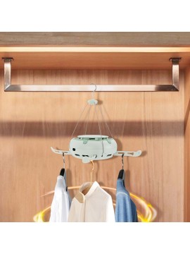 Portable Electric Clothes Dryer with Timer - Heavy-Duty Compact Laundry dryer, Foldable Space-Saving Design, Overload Protection, for Apartments, RV, Dorm, Travel - Lightweight & Stable, Includes Hanging Clips & Storage Bag, Portable Dryer, Dorm Room Essentials, Efficient Heating Technology