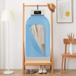 Portable Folding Dryer - Mini Travel Dryer for Apartments, Homes and Dorms, 600W Power, 3 Drying Modes, Timer Function